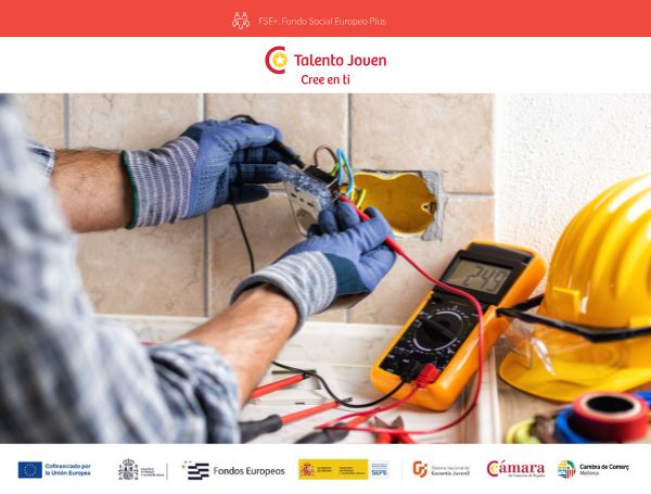 Garantía Juvenil: iniciación a las instalaciones eléctricas